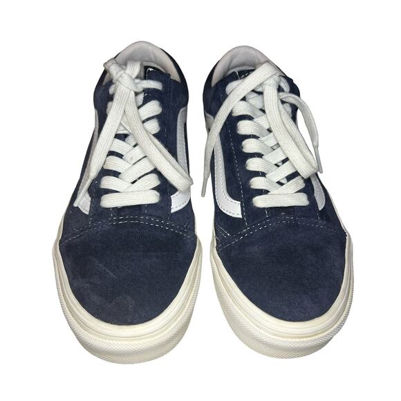 VANS Unisex Skater Shoes in Blue Suede Men's Size 5 Women's Size 6.5 - Picture 3 of 8